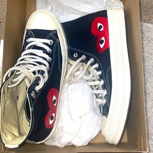 Comme Des Garçons Play x Men Converse